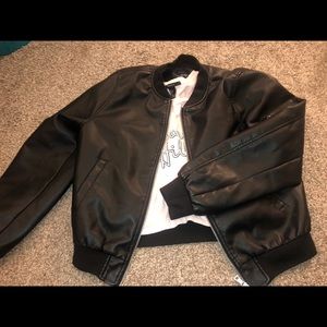 Leather jacket